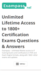 Mobile Screenshot of exampass.net